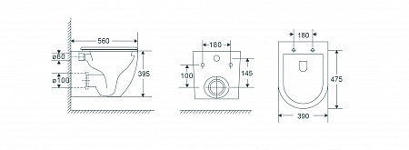 Подвесной унитаз безободковый Terminus Енисей Monolit 560х390 белый Кропоткин - фото 8 Подвесной унитаз безободковый Terminus Енисей Monolit 560х390 белый Кропоткин - фото 8