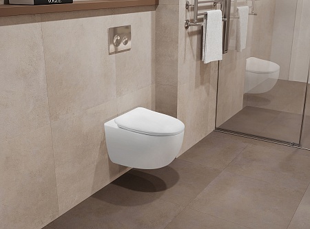 Подвесной унитаз безободковый Terminus Енисей Monolit 560х390 белый Кропоткин - фото 1 Подвесной унитаз безободковый Terminus Енисей Monolit 560х390 белый Кропоткин - фото 1